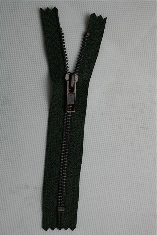 YKK5號(hào)金屬青古銅密尾拉鏈 DA8自動(dòng)頭 電鍍I色